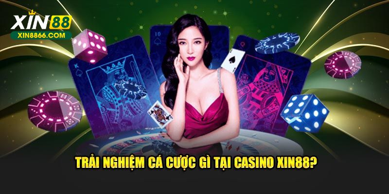 Trải nghiệm cá cược gì tại Casino XIN88?