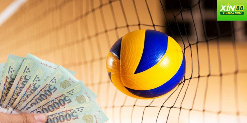 Công thức tính tiền trúng kèo bóng chuyền
